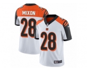 Men's Nike Cincinnati Bengals #28 Joe Mixon Vapor Untouchable Limited White NFL Jersey