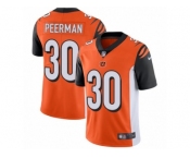 Men's Nike Cincinnati Bengals #30 Cedric Peerman Vapor Untouchable Limited Orange Alternate NFL Jersey
