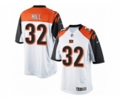Men's Nike Cincinnati Bengals #32 Jeremy Hill Limited White NFL Jersey
