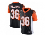 Men's Nike Cincinnati Bengals #36 Shawn Williams Vapor Untouchable Limited Black Team Color NFL Jersey
