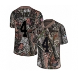 Men's Nike Cincinnati Bengals #4 Randy Bullock Limited Camo Rush Realtree NFL Jersey