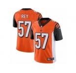Men's Nike Cincinnati Bengals #57 Vincent Rey Vapor Untouchable Limited Orange Alternate NFL Jersey