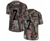 Men's Nike Cincinnati Bengals #7 Boomer Esiason Limited Camo Rush Realtree NFL Jersey
