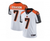 Men's Nike Cincinnati Bengals #7 Boomer Esiason Vapor Untouchable Limited White NFL Jersey