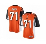 Men's Nike Cincinnati Bengals #71 Andre Smith Limited Orange Alternate NFL Jersey