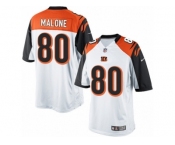 Men's Nike Cincinnati Bengals #80 Josh Malone Limited White NFL Jersey