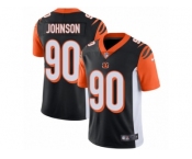 Men's Nike Cincinnati Bengals #90 Michael Johnson Vapor Untouchable Limited Black Team Color NFL Jersey