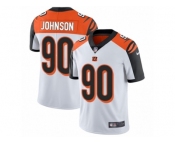 Men's Nike Cincinnati Bengals #90 Michael Johnson Vapor UntouchableLimited White NFL Jersey