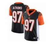 Men's Nike Cincinnati Bengals #97 Geno Atkins Vapor Untouchable Limited Black Team Color NFL Jersey