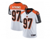 Men's Nike Cincinnati Bengals #97 Geno Atkins Vapor Untouchable Limited White NFL Jersey