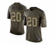 nike nfl jerseys cincinnati bengals #20 reggie nelson army green[nike Limited Salute To Service]