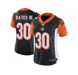 Women Nike Cincinnati Bengals #30 Jessie Bates III Black Team Color Stitched NFL Vapor Untouchable Limited Jersey