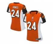 Women's Nike Cincinnati Bengals #24 Adam Jones Orange Alternate NFL Jersey