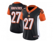 Women's Nike Cincinnati Bengals #27 Dre Kirkpatrick Vapor Untouchable Limited Black Team Color NFL Jersey