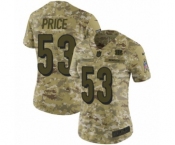 Women's Nike Cincinnati Bengals #53 Billy Price Limited Camo 2018 Salute to Service NFL Jersey