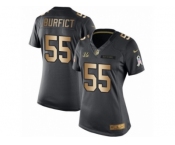 Women's Nike Cincinnati Bengals #55 Vontaze Burfict Limited Black Gold Salute to Service NFL Jersey