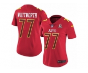 Women's Nike Cincinnati Bengals #77 Andrew Whitworth Limited Red 2017 Pro Bowl NFL Jersey