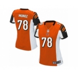 Women's Nike Cincinnati Bengals #78 Anthony Munoz Game Orange Alternate NFL Jersey