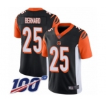Youth Cincinnati Bengals #25 Giovani Bernard Black Team Color Vapor Untouchable Limited Player 100th Season Football Jersey