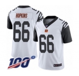Youth Cincinnati Bengals #66 Trey Hopkins Limited White Rush Vapor Untouchable 100th Season Football Jersey