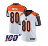 Youth Cincinnati Bengals #80 Josh Malone White Vapor Untouchable Limited Player 100th Season Football Jersey