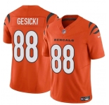 Youth Cincinnati Bengals #88 Mike Gesicki Orange 2024 F.U.S.E. Vapor Untouchable Limited Stitched Jersey