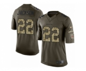 Youth Nike Cincinnati Bengals #22 William Jackson Limited Green Salute to Service NFL Jersey