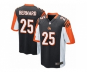 Youth Nike Cincinnati Bengals #25 Giovani Bernard Black Team Color NFL Jersey