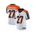 Youth Nike Cincinnati Bengals #27 Dre Kirkpatrick Vapor Untouchable Limited White NFL Jersey