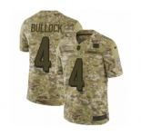 Youth Nike Cincinnati Bengals #4 Randy Bullock Limited Camo 2018 Salute to Service NFL Jersey