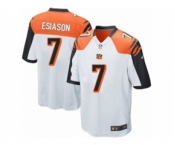Youth Nike Cincinnati Bengals #7 Boomer Esiason White NFL Jersey