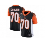 Youth Nike Cincinnati Bengals #70 Cedric Ogbuehi Vapor Untouchable Limited Black Team Color NFL Jersey