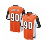 Youth Nike Cincinnati Bengals #90 Michael Johnson Game Orange Alternate NFL Jersey