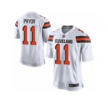 Men's Nike Cleveland Browns #11 Terrelle Pryor Game White NFL Jersey