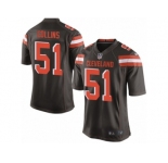 Men's Nike Cleveland Browns #51 Jamie Collins Game Brown Team Color NFL Jersey