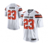 nike nfl jerseys cleveland browns #23 joe haden white[Elite][new style]