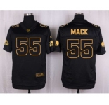 nike nfl jerseys cleveland browns #55 mack black gold collection[Elite]