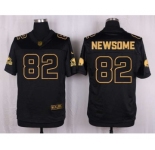 nike nfl jerseys cleveland browns #82 newsome black gold collection[Elite][newsome]