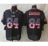 nike nfl jerseys cleveland browns #84 cameron black[Elite USA flag fashion]