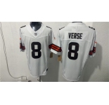 Men's Cleveland Browns #8 Jared Verse White 2026 Vapor Limited Football Stitched Jersey