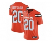 Men's Nike Cleveland Browns #20 Briean Boddy-Calhoun Vapor Untouchable Limited Orange Alternate NFL Jersey