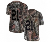 Men's Nike Cleveland Browns #21 Denzel Ward Limited Camo Rush Realtree NFL Jersey