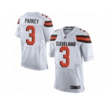 Men's Nike Cleveland Browns #3 Cody Parkey Limited White NFL Jersey