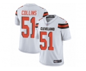 Men's Nike Cleveland Browns #51 Jamie Collins Vapor Untouchable Limited White NFL Jersey