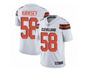 Men's Nike Cleveland Browns #58 Christian Kirksey Vapor Untouchable Limited White NFL Jersey