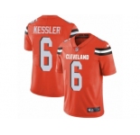 Men's Nike Cleveland Browns #6 Cody Kessler Vapor Untouchable Limited Orange Alternate NFL Jersey
