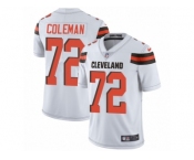 Men's Nike Cleveland Browns #72 Shon Coleman Vapor Untouchable Limited White NFL Jersey