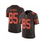 Men's Nike Cleveland Browns #85 David Njoku Limited Brown Rush NFL Jersey
