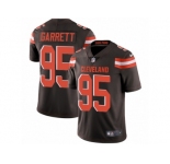 Men's Nike Cleveland Browns #95 Myles Garrett Vapor Untouchable Limited Brown Team Color NFL Jersey