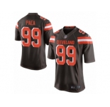 Men's Nike Cleveland Browns #99 Stephen Paea Limited Brown Team Color NFL Jersey